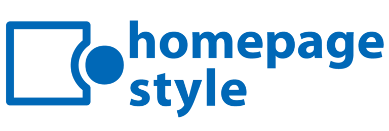 ホームページ制作homepage.style_ロゴ横長
