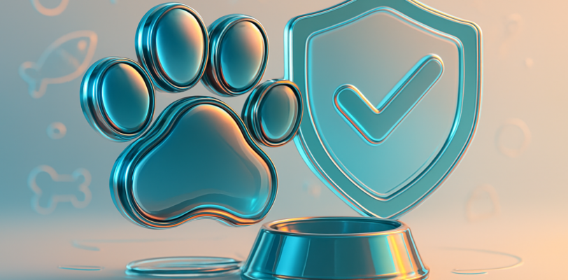 ホームページ制作 - abstract representation of pet care