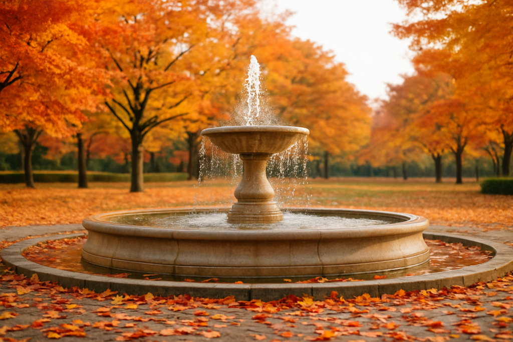 ホームページ制作 - Kashiwanoha Park fountain