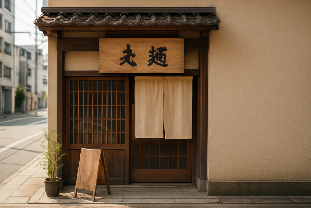 ホームページ制作 - traditional Japanese storefront